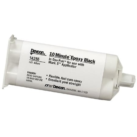 Devcon Dv 10 Minute Epoxy Black50 Ml 230-14255